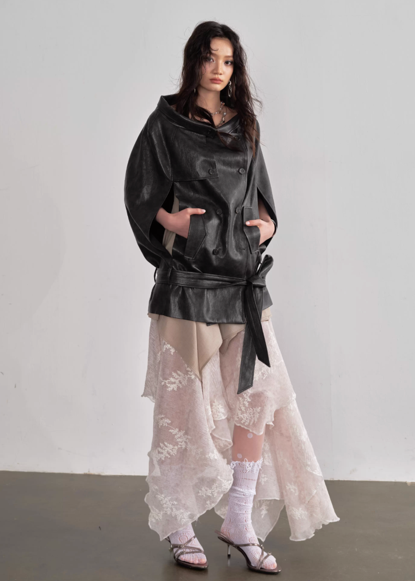 JNYLON layered sundress women, Korean romantic fairy dress, irregular embroidery slip dress, stylish Korean fashion maxi dress, natural beauty layered dress women, trendy Korean street romantic outfit, embroidered lace sundress Korean style, lightweight spring layered dress women, chic natural aesthetic dress, Korean fashion fairycore dress, modern Korean feminine sundress
