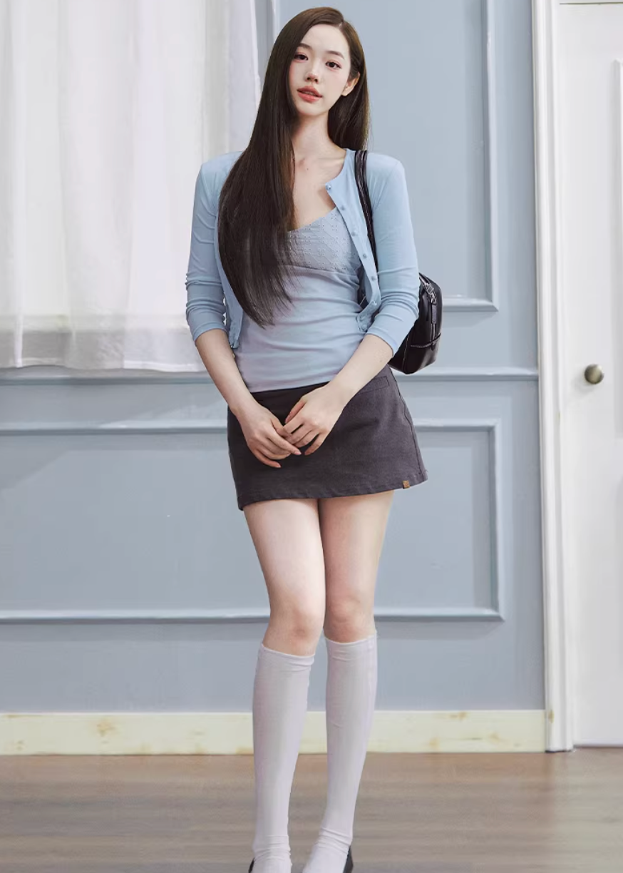 lyocell cardigan women, cropped knit top, lace trim top women, korean fashion top, pastel knit cardigan, stretch long sleeve top, feminine cardigan top, soft knit blouse, lightweight spring top, breathable fabric top, fitted cardigan women, minimalist feminine outfit, parisian style top, everyday chic top, aesthetic fashion knit, versatile layering top, modern feminine clothing, soft luxury knitwear, delicate detail top, casual elegant wear