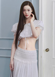 cropped lace blouse women, doll collar top, lace trim blouse, korean fashion top, drawstring blouse women, feminine spring top, lightweight summer blouse, soft girl aesthetic top, white cropped shirt, breathable cotton top, casual romantic blouse, aesthetic fashion top, parisian style clothing, versatile crop top, modern feminine clothing, delicate lace top, chic everyday outfit, airy fabric blouse, youthful style top, spring outfit women