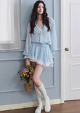 two piece skirt set women, spring outfits 2026, lightweight shirt set, korean fashion set, casual spring outfits, relaxed fit shirt women, mini skirt set women, aesthetic fashion outfit, breathable summer set, modern feminine clothing, chic everyday outfit, soft pastel outfit, versatile two piece outfit, travel outfit women, parisian style clothing, easy styling set, comfortable casual wear, coordinated outfit set, spring wardrobe set, minimal fashion outfit