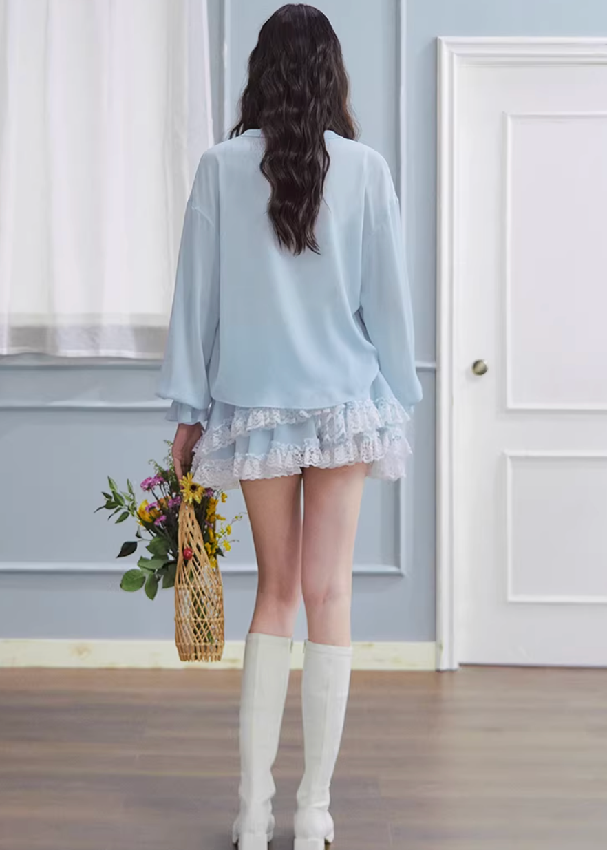 two piece skirt set women, spring outfits 2026, lightweight shirt set, korean fashion set, casual spring outfits, relaxed fit shirt women, mini skirt set women, aesthetic fashion outfit, breathable summer set, modern feminine clothing, chic everyday outfit, soft pastel outfit, versatile two piece outfit, travel outfit women, parisian style clothing, easy styling set, comfortable casual wear, coordinated outfit set, spring wardrobe set, minimal fashion outfit