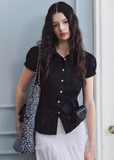 red shirt women, cotton blouse women, puff sleeve shirt, korean fashion top, spring outfits 2026, casual spring outfits, college style shirt women, structured blouse women, aesthetic fashion top, modern feminine clothing, versatile everyday top, chic casual outfit, parisian style clothing, fitted shirt women, breathable cotton top, refined casual wear, vintage style shirt, spring wardrobe essential, minimal style blouse, classic button shirt
