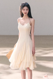 Soft Light Chiffon Camisole Dress