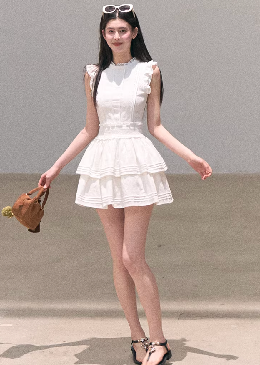 shirt dress women, flying sleeve dress, korean fashion dress, spring outfit ideas, casual spring outfits, a line mini dress, minimalist dress women, soft aesthetic outfit, breathable fabric dress, modern feminine clothing, parisian style clothing, versatile mini dress, chic everyday outfit, calm luxury fashion, lightweight summer dress, effortless style dress, refined minimal dress, spring wardrobe dress, feminine silhouette dress, preppy style dress
