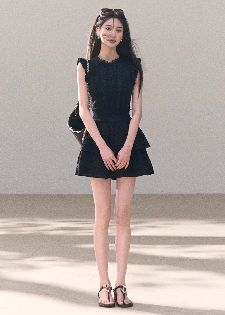 shirt dress women, flying sleeve dress, korean fashion dress, spring outfit ideas, casual spring outfits, a line mini dress, minimalist dress women, soft aesthetic outfit, breathable fabric dress, modern feminine clothing, parisian style clothing, versatile mini dress, chic everyday outfit, calm luxury fashion, lightweight summer dress, effortless style dress, refined minimal dress, spring wardrobe dress, feminine silhouette dress, preppy style dress
