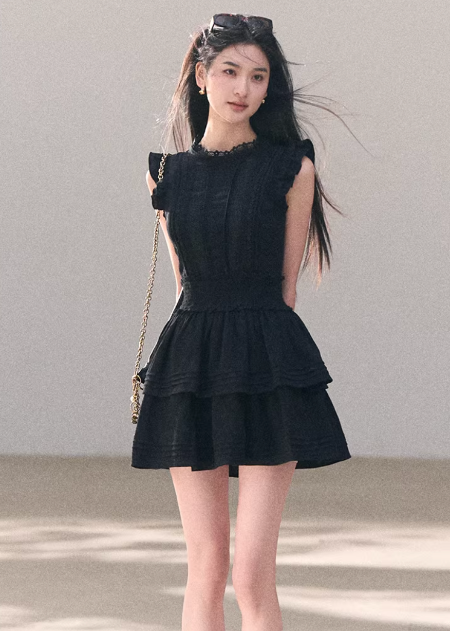 shirt dress women, flying sleeve dress, korean fashion dress, spring outfit ideas, casual spring outfits, a line mini dress, minimalist dress women, soft aesthetic outfit, breathable fabric dress, modern feminine clothing, parisian style clothing, versatile mini dress, chic everyday outfit, calm luxury fashion, lightweight summer dress, effortless style dress, refined minimal dress, spring wardrobe dress, feminine silhouette dress, preppy style dress