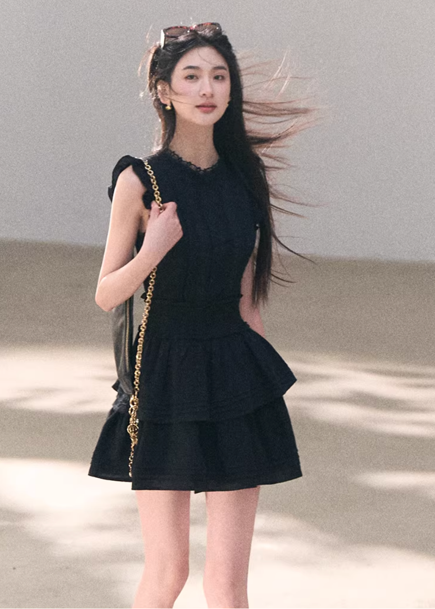 shirt dress women, flying sleeve dress, korean fashion dress, spring outfit ideas, casual spring outfits, a line mini dress, minimalist dress women, soft aesthetic outfit, breathable fabric dress, modern feminine clothing, parisian style clothing, versatile mini dress, chic everyday outfit, calm luxury fashion, lightweight summer dress, effortless style dress, refined minimal dress, spring wardrobe dress, feminine silhouette dress, preppy style dress