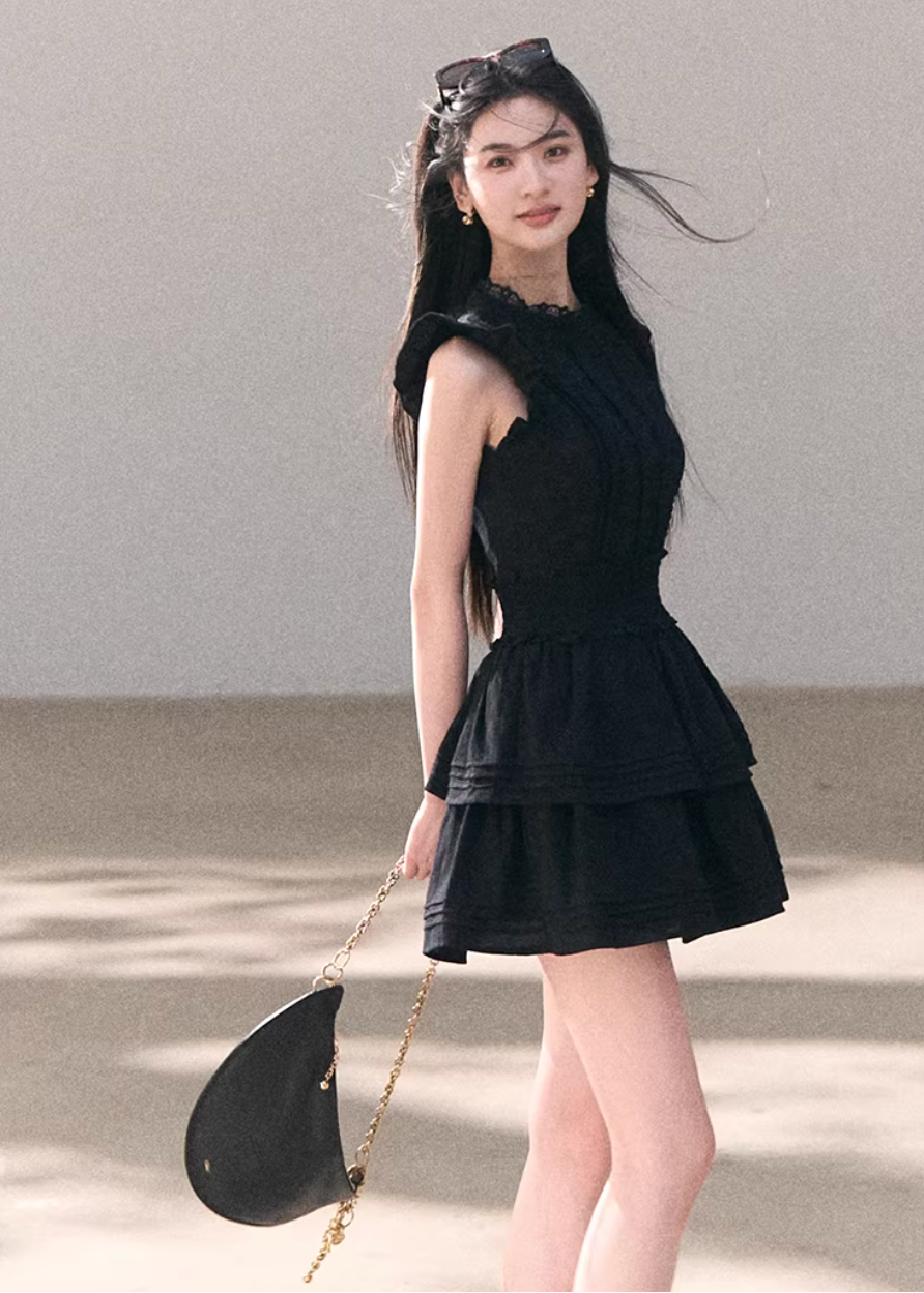 shirt dress women, flying sleeve dress, korean fashion dress, spring outfit ideas, casual spring outfits, a line mini dress, minimalist dress women, soft aesthetic outfit, breathable fabric dress, modern feminine clothing, parisian style clothing, versatile mini dress, chic everyday outfit, calm luxury fashion, lightweight summer dress, effortless style dress, refined minimal dress, spring wardrobe dress, feminine silhouette dress, preppy style dress
