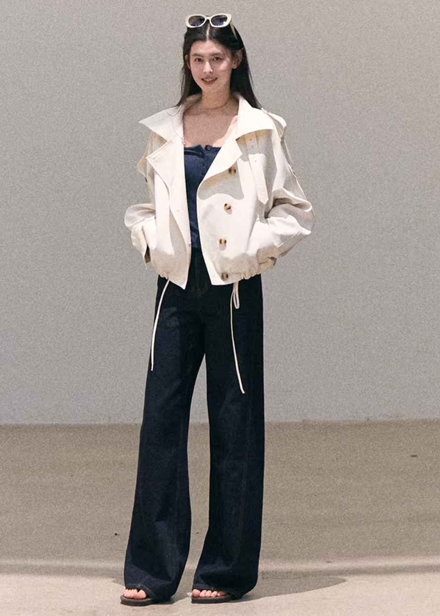 straight jeans women, loose fit denim, korean fashion denim, spring outfits 2026, casual spring outfits, relaxed straight jeans, minimalist denim style, soft aesthetic outfit, breathable cotton jeans, modern feminine clothing, parisian style clothing, versatile casual pants, chic everyday outfit, calm luxury fashion, light wash jeans women, effortless style jeans, spring wardrobe denim, comfortable wide jeans, natural tone denim, everyday essential jeans