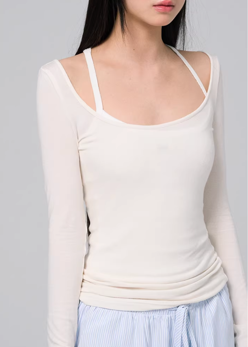 striped pants set women, layered outfit set, korean fashion set, summer outfit ideas, casual summer outfits, wide leg striped pants, knit camisole set, aesthetic fashion outfit, soft girl aesthetic outfit, modern feminine clothing, parisian style clothing, versatile summer outfit, chic everyday outfit, lightweight summer set, breathable outfit women, relaxed fit pants women, effortless style set, minimal summer outfit, comfy summer outfit, travel outfit women