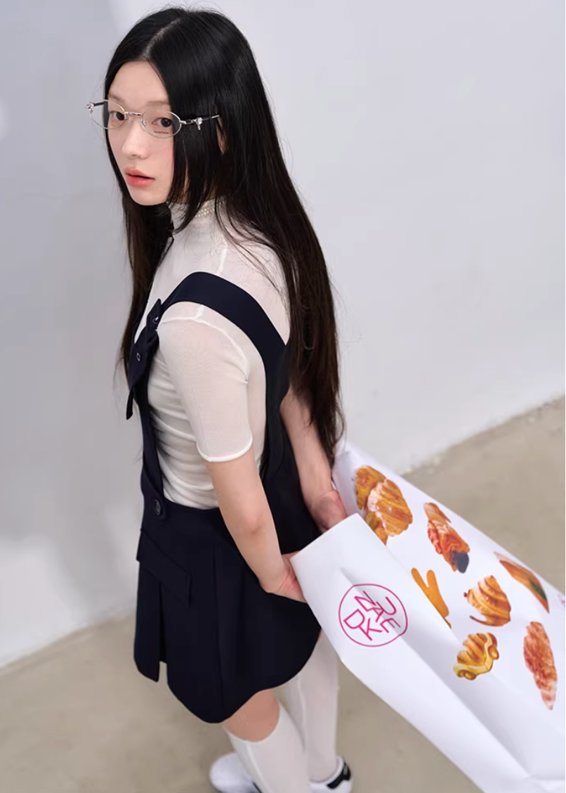 high neck t shirt women, mesh patchwork top, korean fashion top, summer outfit ideas, outfit ideas summer, slim fit t shirt women, lyocell top women, aesthetic fashion top, modern feminine clothing, parisian style clothing, versatile everyday top, chic casual outfit, lightweight summer top, sheer panel top women, minimal style top, refined casual wear, fitted tee women, stylish basic top, breathable fabric top, trendy summer top