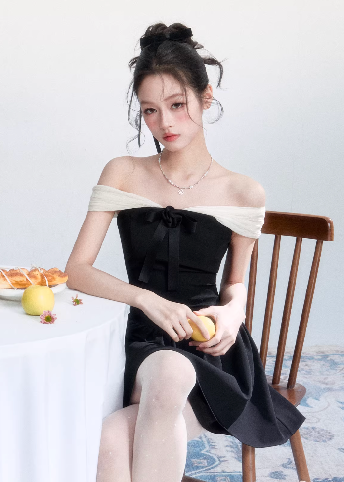 resort outfit, one shoulder dress women, princess dress outfit, korean feminine dress, vacation outfit ideas, summer 2026 outfits, soft girl outfit, romantic dress women, puffy skirt dress, elegant summer dress, aesthetic fashion dress, feminine korean fashion, flowy dress outfit, date outfit dress, beach vacation outfit, dreamy outfit women, coquette outfit dress, soft aesthetic clothing, summer dress outfit, korean style dress