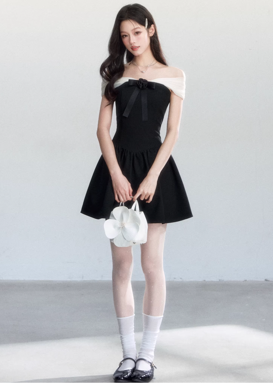 resort outfit, one shoulder dress women, princess dress outfit, korean feminine dress, vacation outfit ideas, summer 2026 outfits, soft girl outfit, romantic dress women, puffy skirt dress, elegant summer dress, aesthetic fashion dress, feminine korean fashion, flowy dress outfit, date outfit dress, beach vacation outfit, dreamy outfit women, coquette outfit dress, soft aesthetic clothing, summer dress outfit, korean style dress