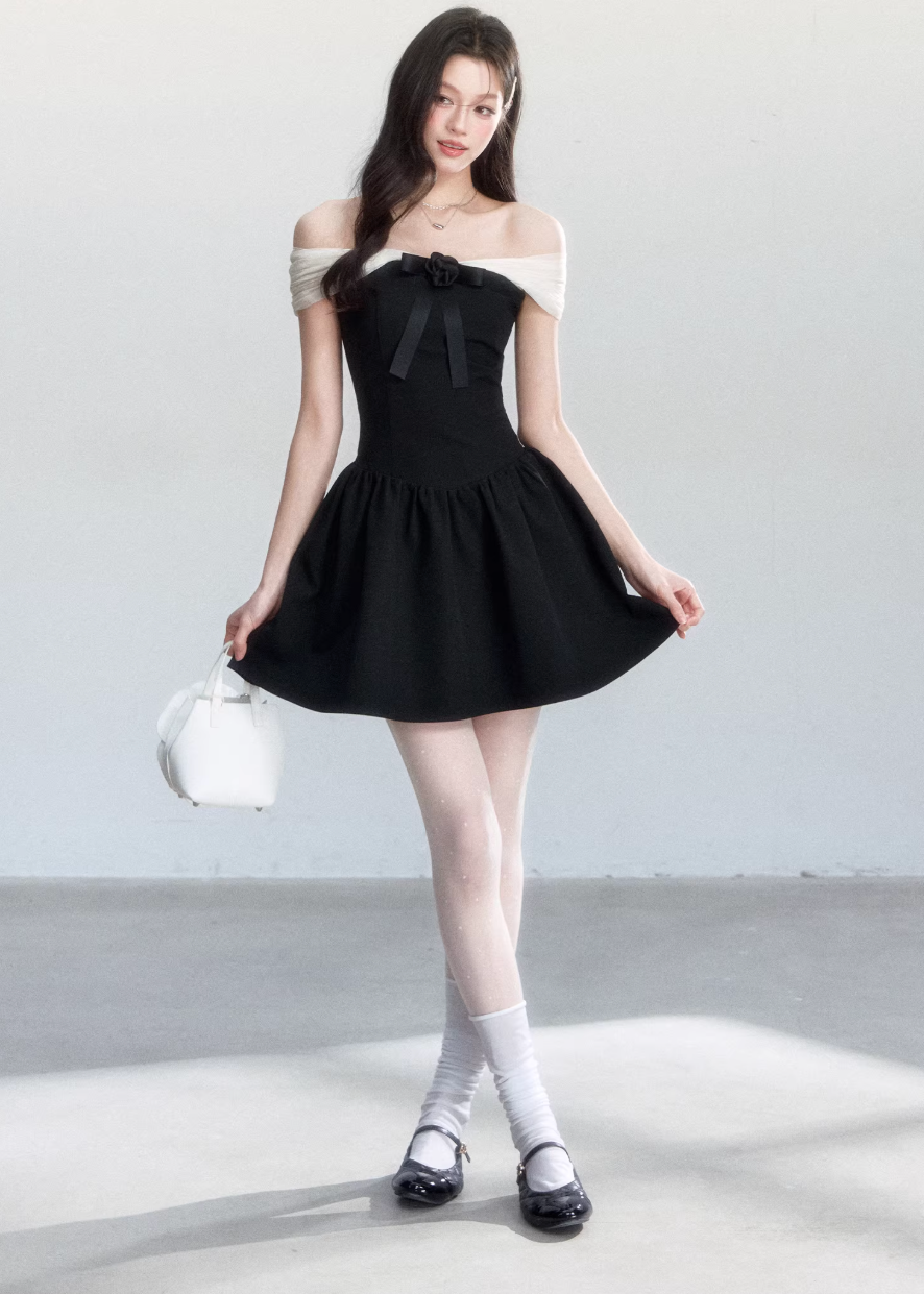 resort outfit, one shoulder dress women, princess dress outfit, korean feminine dress, vacation outfit ideas, summer 2026 outfits, soft girl outfit, romantic dress women, puffy skirt dress, elegant summer dress, aesthetic fashion dress, feminine korean fashion, flowy dress outfit, date outfit dress, beach vacation outfit, dreamy outfit women, coquette outfit dress, soft aesthetic clothing, summer dress outfit, korean style dress