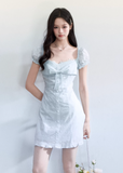 tulip field outfit, flower field outfit, summer 2026 outfits, lace dress women, korean feminine dress, soft girl outfit, romantic dress women, embroidery lace dress, light blue dress outfit, aesthetic fashion dress, feminine korean fashion, spring outfits for women, dreamy outfit women, coquette outfit dress, vacation outfit ideas, elegant summer dress, soft aesthetic clothing, slim fit dress women, korean style dress, delicate summer dress