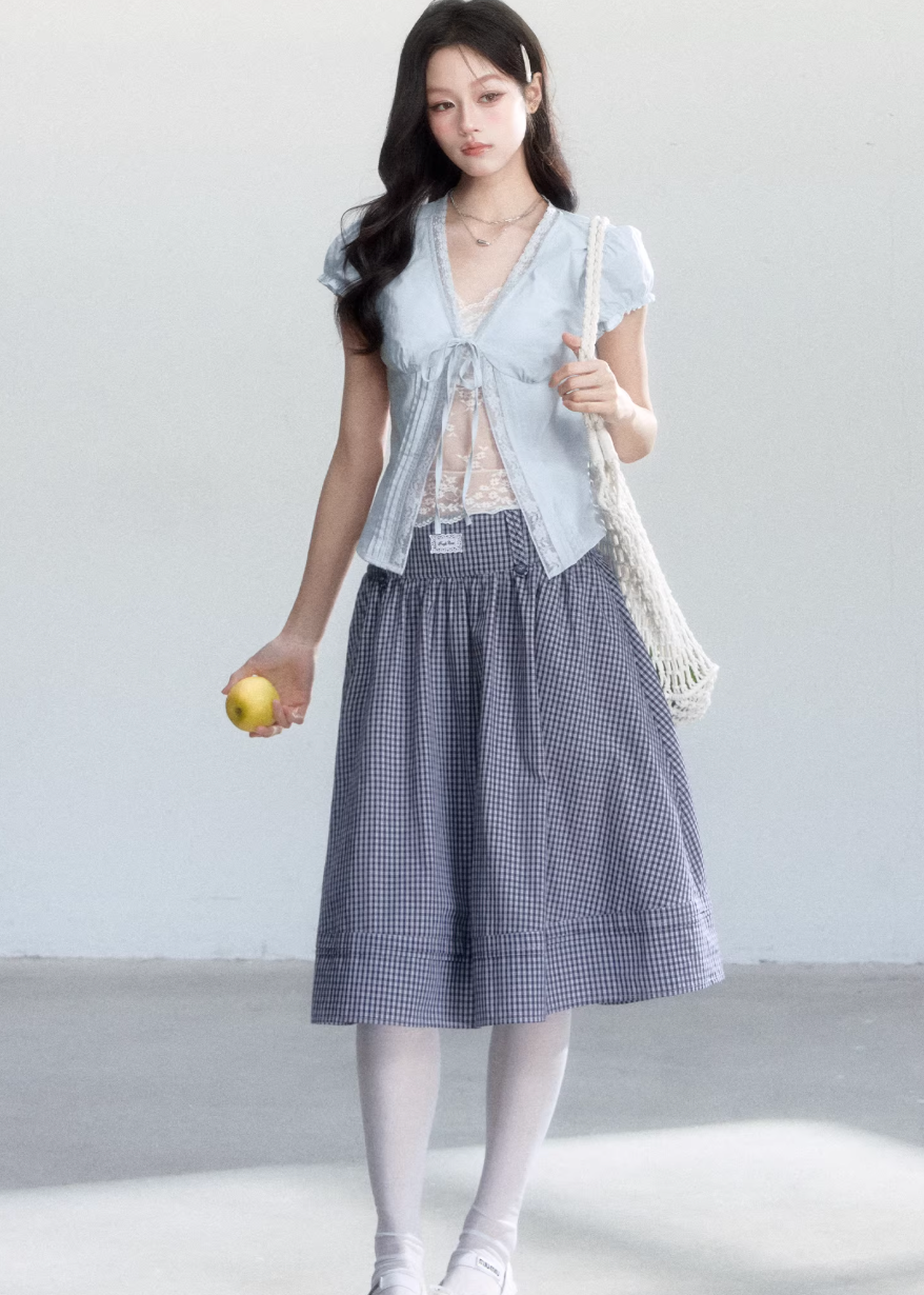 spring outfits 2026, casual spring outfits women, two piece set women, lace top outfit, plaid skirt set, korean feminine outfit, coquette outfit, soft girl outfit, aesthetic outfit women, cute spring outfit, romantic casual outfit, korean style set, everyday outfit women, lightweight summer outfit, stylish two piece outfit, soft aesthetic clothing, date outfit women, trendy korean fashion, feminine outfit ideas, delicate outfit women

