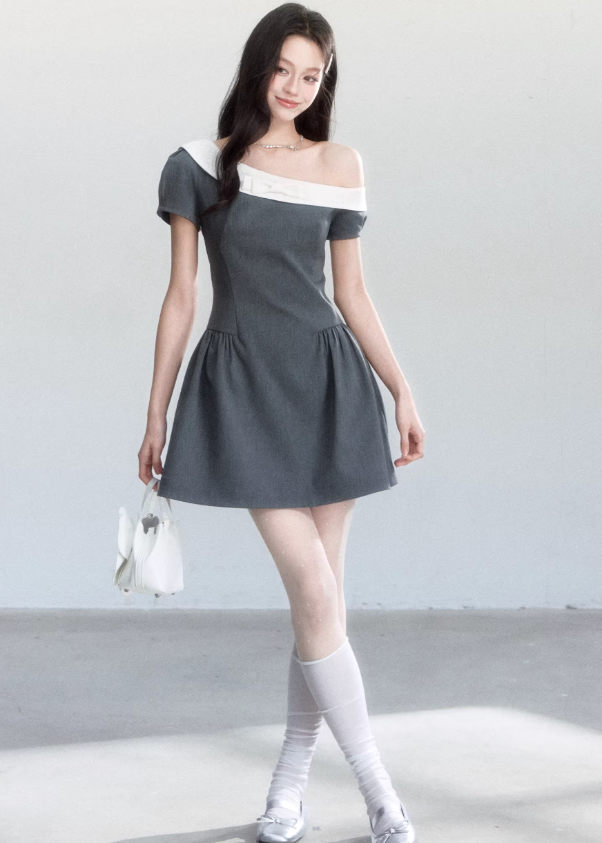 spring outfits 2026, spring brunch outfit, one shoulder dress women, princess dress outfit, korean feminine dress, coquette outfit, soft girl outfit, romantic dress women, aesthetic fashion dress, feminine korean fashion, cute spring outfit, elegant casual dress, dreamy outfit women, date outfit dress, korean style dress, sweet feminine dress, stylish spring outfit, soft aesthetic clothing, outfit ideas spring, delicate dress women

