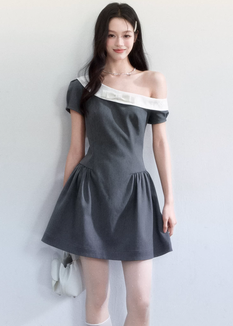 spring outfits 2026, spring brunch outfit, one shoulder dress women, princess dress outfit, korean feminine dress, coquette outfit, soft girl outfit, romantic dress women, aesthetic fashion dress, feminine korean fashion, cute spring outfit, elegant casual dress, dreamy outfit women, date outfit dress, korean style dress, sweet feminine dress, stylish spring outfit, soft aesthetic clothing, outfit ideas spring, delicate dress women

