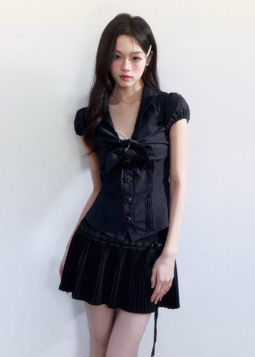 spring outfits for women, casual spring outfits women, slim fit blouse women, korean feminine top, coquette outfit, soft girl outfit, hollow detail top, aesthetic fashion top, feminine korean fashion, cute spring outfit, romantic casual outfit, date outfit women, lightweight summer top, stylish blouse women, soft aesthetic clothing, everyday outfit women, delicate feminine top, korean style blouse, trendy spring top, outfit ideas spring

