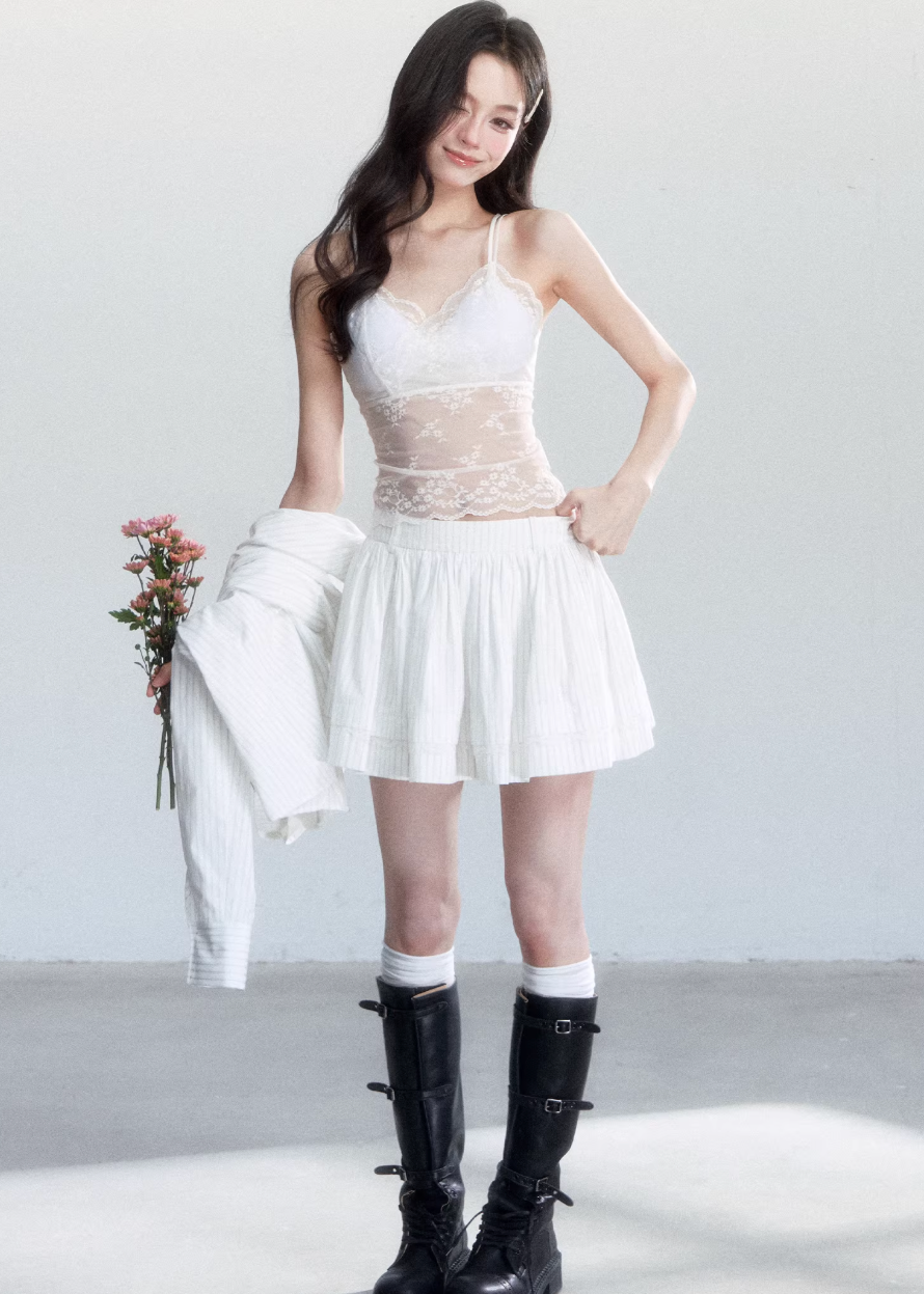 summer outfit ideas, lace camisole women, sheer lace top, korean feminine top, coquette outfit, soft girl outfit, aesthetic fashion top, romantic outfit women, layered lace top, feminine korean fashion, date outfit women, lightweight summer top, soft aesthetic clothing, stylish going out top, delicate lace top, trendy korean fashion, breathable summer top, outfit ideas summer, dreamy outfit women, versatile camisole top

