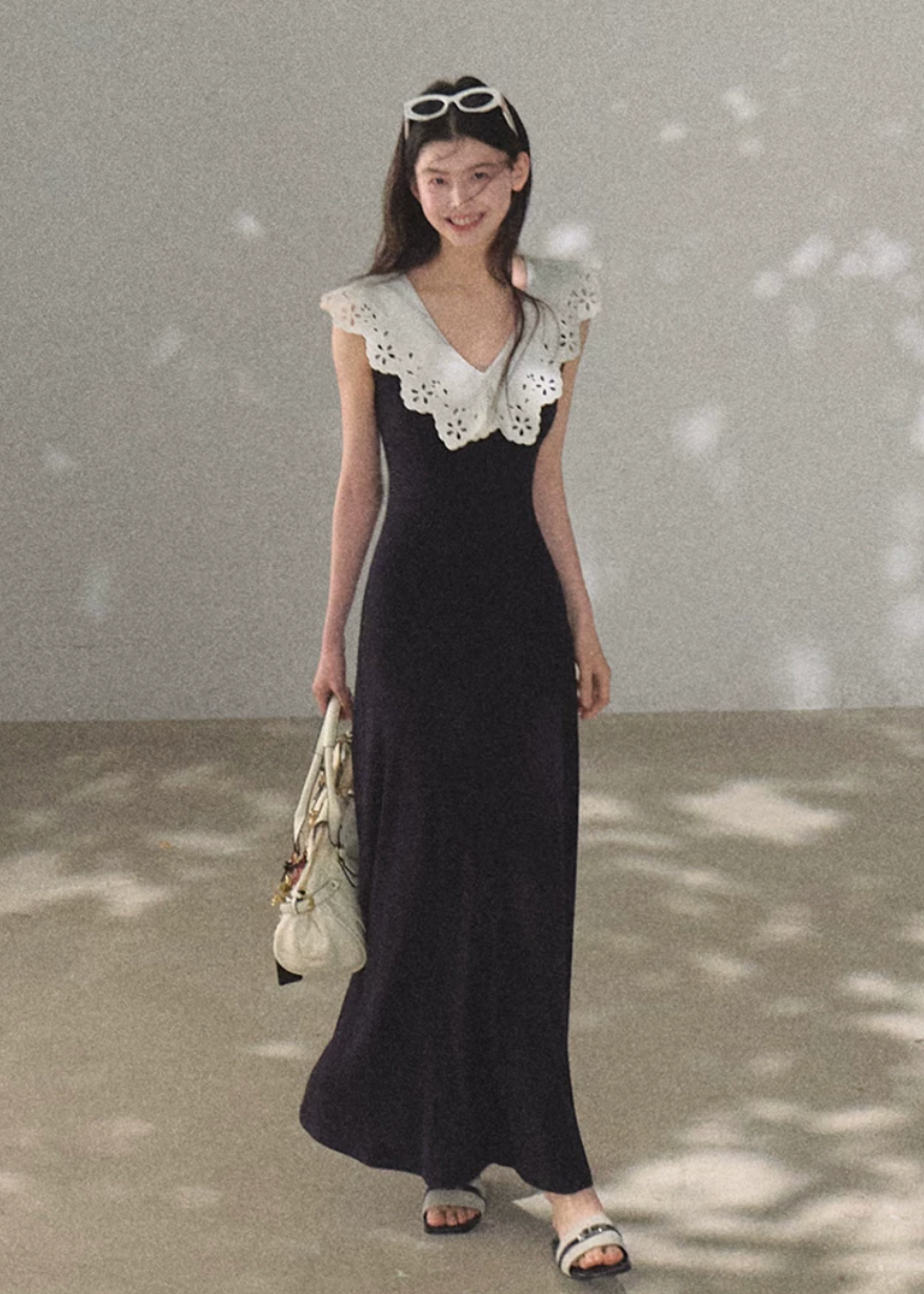 cotton dress women, embroidered midi dress, korean fashion dress, minimal outfit women, effortless outfit ideas, casual summer outfits, breathable cotton dress, modern feminine clothing, parisian style clothing, versatile everyday dress, chic daily outfit, calm luxury fashion, lightweight summer dress, elegant casual dress, refined minimal dress, summer wardrobe dress, feminine silhouette dress, natural fabric dress, simple elegant dress, clean line dress

