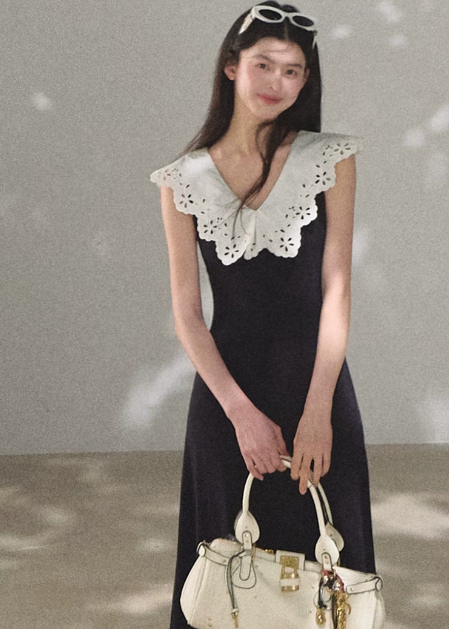 cotton dress women, embroidered midi dress, korean fashion dress, minimal outfit women, effortless outfit ideas, casual summer outfits, breathable cotton dress, modern feminine clothing, parisian style clothing, versatile everyday dress, chic daily outfit, calm luxury fashion, lightweight summer dress, elegant casual dress, refined minimal dress, summer wardrobe dress, feminine silhouette dress, natural fabric dress, simple elegant dress, clean line dress

