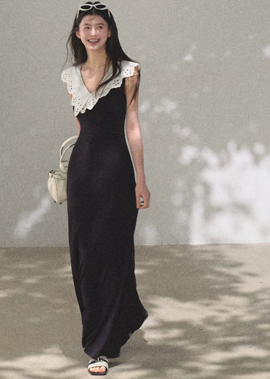 cotton dress women, embroidered midi dress, korean fashion dress, minimal outfit women, effortless outfit ideas, casual summer outfits, breathable cotton dress, modern feminine clothing, parisian style clothing, versatile everyday dress, chic daily outfit, calm luxury fashion, lightweight summer dress, elegant casual dress, refined minimal dress, summer wardrobe dress, feminine silhouette dress, natural fabric dress, simple elegant dress, clean line dress

