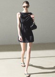 black mini dress women, off shoulder dress women, korean fashion dress, minimal outfit women, effortless outfit ideas, casual summer outfits, sleeveless mini dress, modern feminine clothing, parisian style clothing, versatile summer dress, chic everyday outfit, calm luxury fashion, breathable summer dress, elegant casual dress, refined minimal dress, clean silhouette dress, feminine outfit dress, simple elegant dress, stylish black dress, summer wardrobe dress


