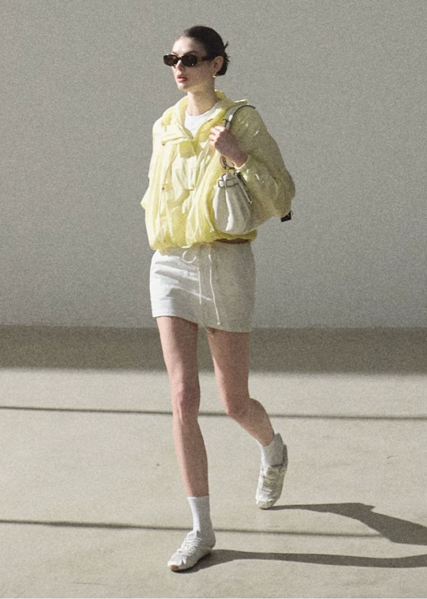 hooded jacket women, sunscreen jacket women, korean fashion outerwear, minimal outfit women, effortless outfit ideas, casual summer outfits, uv protection clothing, lightweight jacket women, modern feminine clothing, parisian style clothing, versatile outerwear women, chic casual outfit, breathable summer jacket, travel outfit women, relaxed fit jacket women, everyday layering jacket, clean silhouette jacket, simple functional clothing, summer wardrobe jacket, outdoor casual outfit

