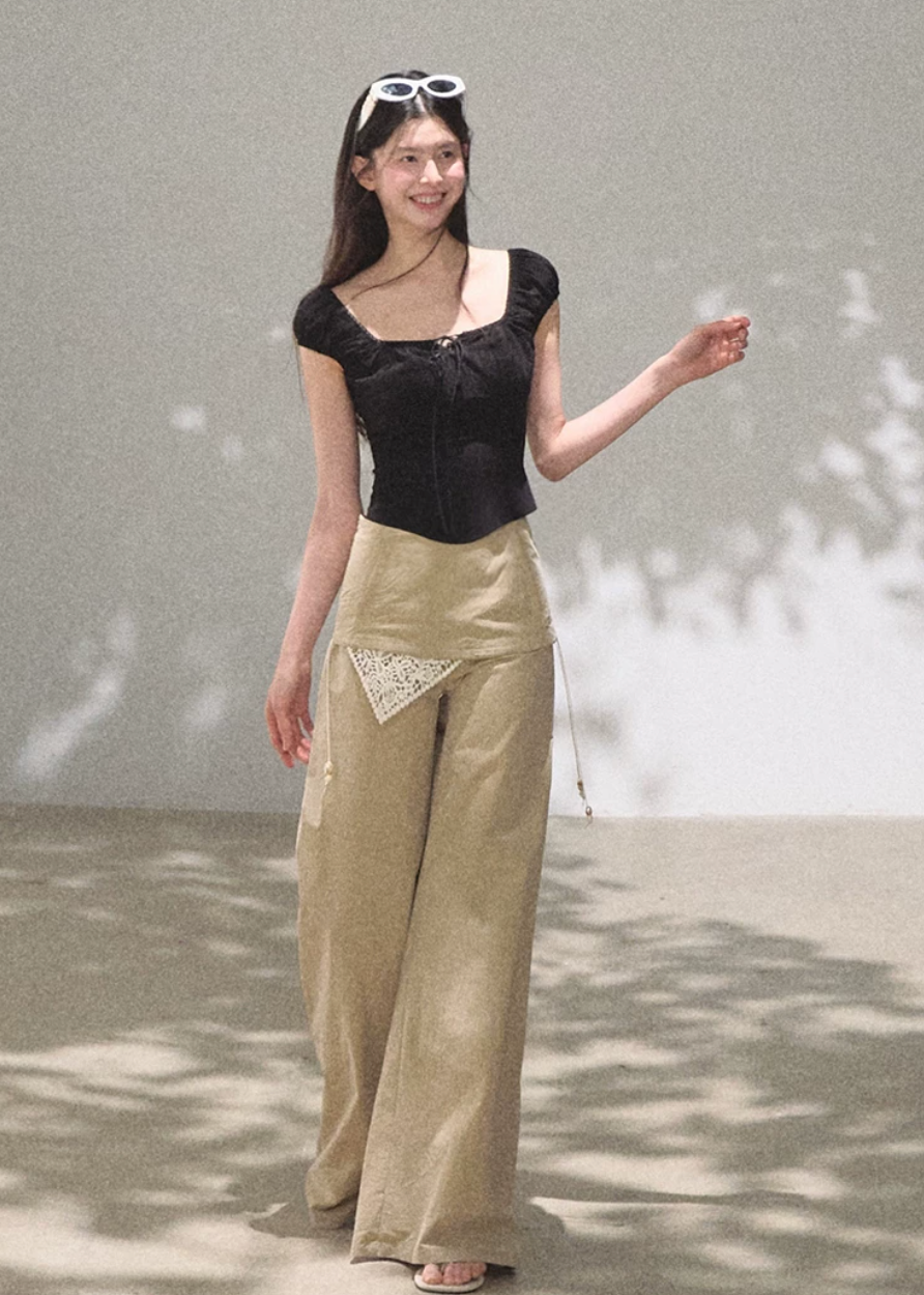 puff sleeve top women, slim fit t shirt women, korean fashion top, minimal outfit women, effortless outfit ideas, casual summer outfits, short sleeve blouse women, modern feminine clothing, parisian style clothing, versatile everyday top, chic casual outfit, calm luxury fashion, breathable summer top, fitted tee women, simple basic top, clean silhouette top, everyday essential top, refined casual wear, lightweight summer top, minimalist fashion top

