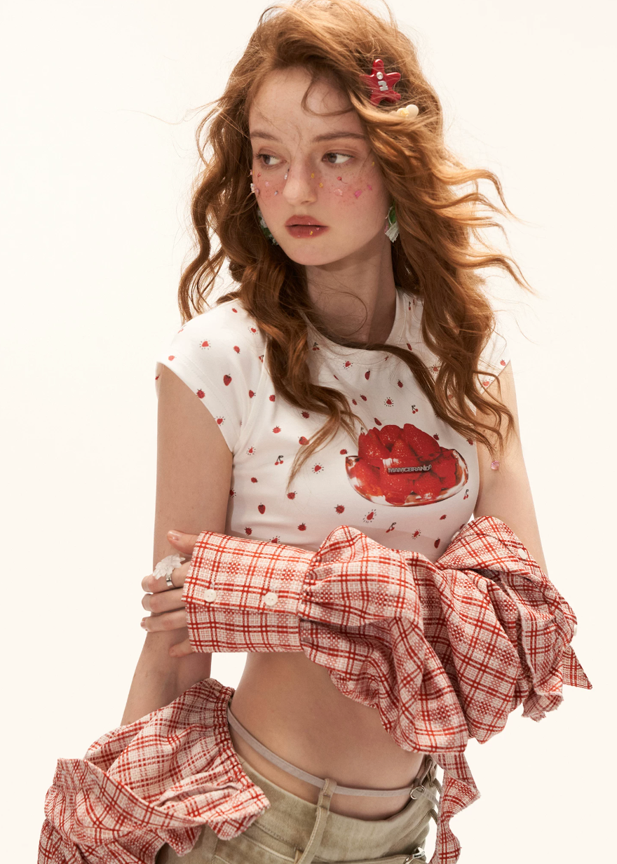 plaid blouse women, ruffle crop top, vintage style blouse, korean fashion top, summer outfit ideas, casual outfit women, lace up blouse women, aesthetic outfit women, cottagecore outfit, retro style top, cute crop blouse, feminine casual top, trendy summer top, statement blouse women, gingham top women, casual chic outfit, fashion forward top, everyday summer top, stylish blouse women, vintage outfit ideas

