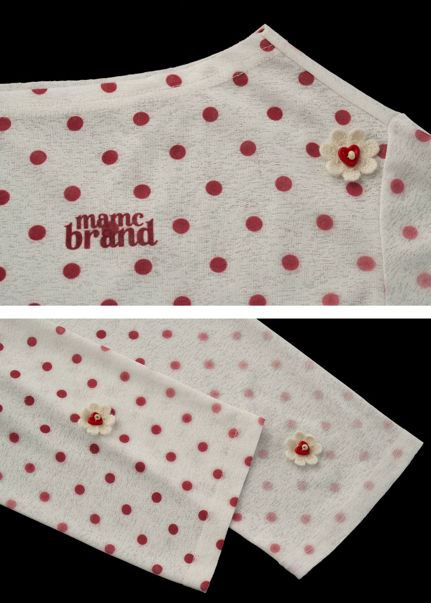 polka dot blouse women, sheer blouse women, summer shirt women, korean fashion top, casual summer outfit, lightweight blouse women, vintage style blouse, aesthetic outfit women, loose fit shirt women, layering blouse women, breathable summer top, trendy summer blouse, everyday casual shirt, chic summer outfit, fashion forward top, soft aesthetic clothing, long sleeve summer top, playful outfit women, statement blouse women, summer layering piece