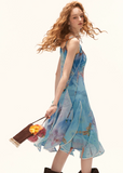 blue maxi dress women, floral maxi dress, summer 2026 outfits, beach vacation dress, korean fashion dress, layered chiffon dress, seaside outfit women, aesthetic summer dress, flowy maxi dress, vacation dress women, elegant summer dress, lightweight summer dress, feminine maxi dress, dreamy outfit women, statement summer dress, chic vacation outfit, ocean inspired dress, long summer dress, romantic summer outfit, resort wear dress