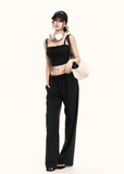two piece set women, plaid set women, wide leg pants set, korean fashion outfit, crop top set women, summer outfit ideas, casual two piece outfit, street style outfit women, coordinated set women, chic minimal outfit, relaxed fit pants women, trendy two piece set, everyday outfit women, modern style outfit, fashion forward set, clean silhouette outfit, stylish summer set, casual chic outfit, minimalist fashion set, versatile outfit women