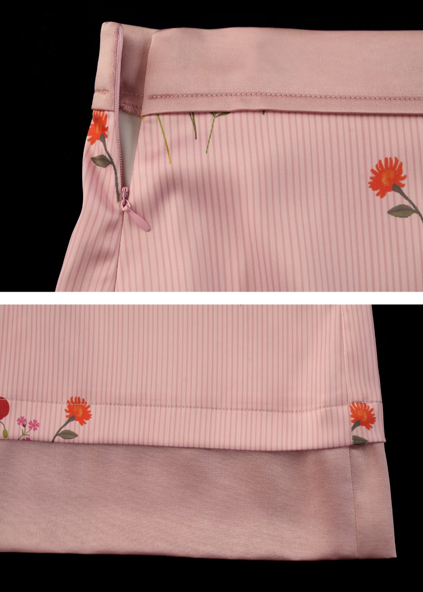 summer 2026 outfits, summer outfit ideas, vacation outfit women, picnic outfit women, brunch outfit women, flower field outfit, casual summer outfits women, pink satin skirt, floral midi skirt women, french a line skirt, vintage floral skirt, garden skirt outfit, romantic summer skirt, soft girl summer outfit, feminine vacation outfit