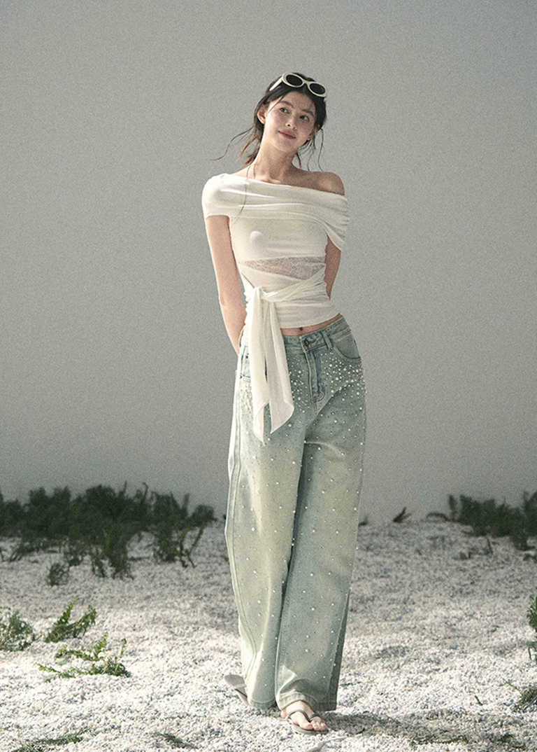 off shoulder lace top, asymmetric summer top, korean fashion blouse, french style lace top, lace cut out top women, slim fit summer blouse, romantic summer top, vacation outfit women, white off shoulder top, black off shoulder top, feminine summer outfit, elegant casual top