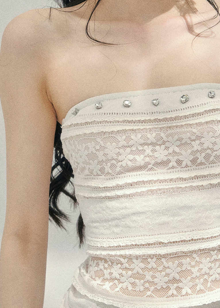 aomalm top, lace summer top, feminine korean top, peplum lace top, slim fit lace blouse, romantic summer top, sheer lace top women, korean fashion blouse, blush lace camisole, elegant summer outfit, soft girl summer top, fitted lace top women