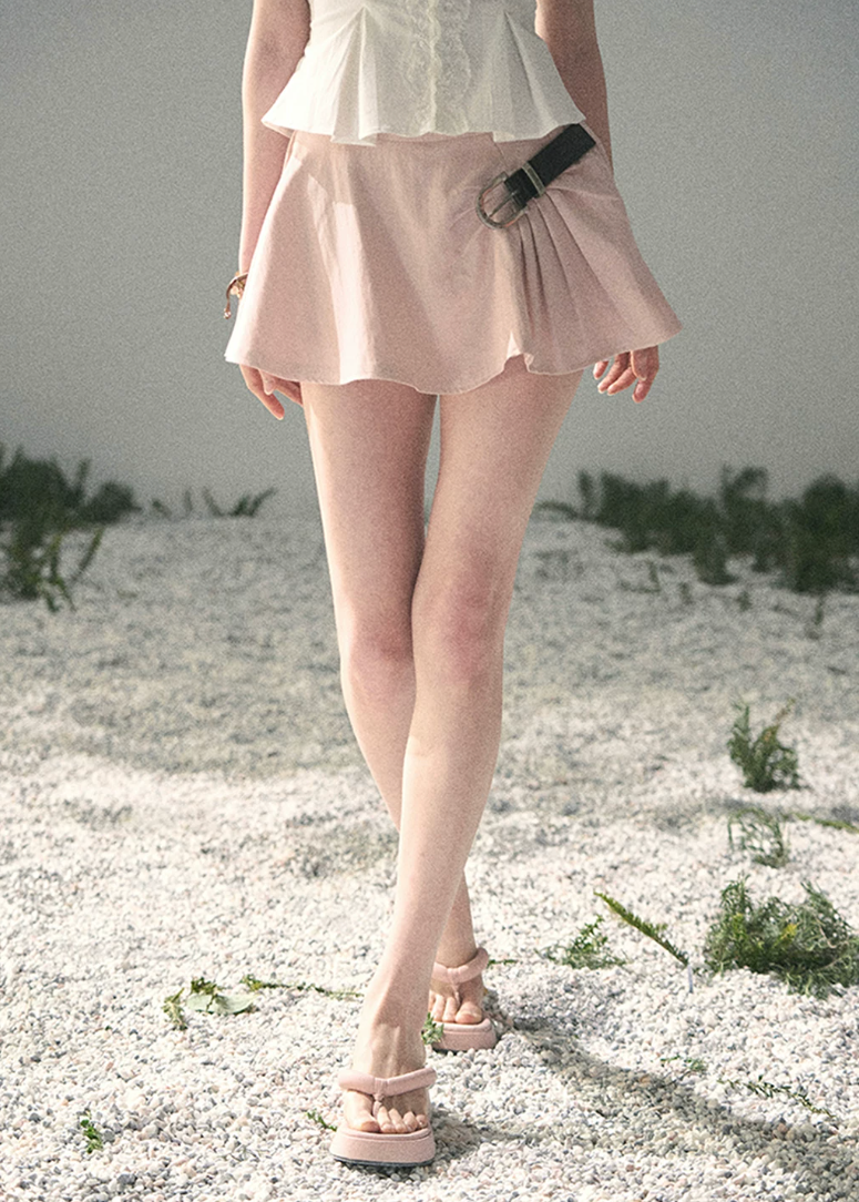 aomalm skirt, a line mini skirt, feminine korean skirt, french style mini skirt, blush summer skirt, high waist mini skirt, puffy skirt women, romantic summer skirt, cute korean outfit, soft girl mini skirt, lyocell blend skirt, pretty summer outfit</p>