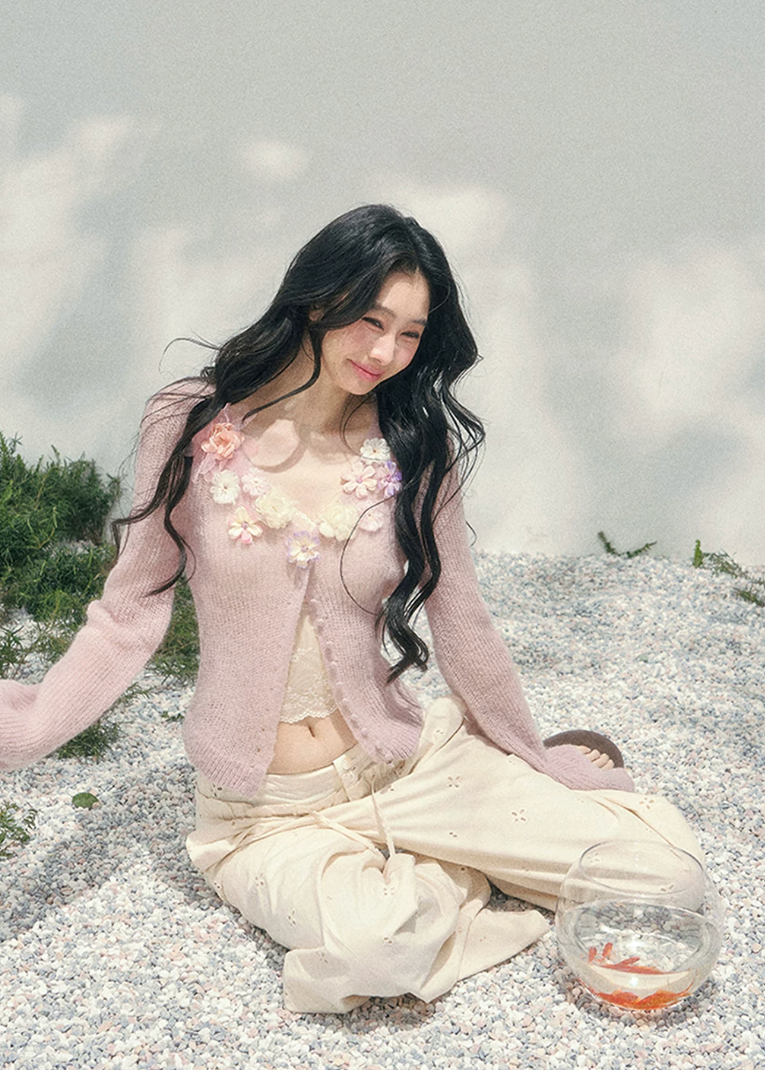 aomalm top, lace camisole top, sheer lace cami, feminine korean top, french lace camisole, summer lace top, romantic cami top, delicate lace blouse, v neck lace top, korean fashion top, soft girl summer outfit, layering camisole women