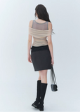 lace trim mini skirt, straight mini skirt, black mini skirt, Korean feminine skirt, slimming short skirt, lace waist skirt, casual black skirt, versatile mini skirt, polyester mini skirt, date outfit skirt, feminine Korean fashion, structured mini skirt, romantic lace skirt, everyday black skirt, city casual skirt