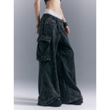 Double waist sweatpants