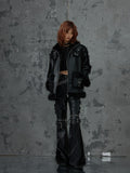 Frustration Garden - coat - black - nowatokyo
