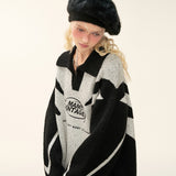 セーター ユニセックス 全国トレンドブランド ルーズニットセーター トップス