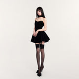 Party Dark Tube Dress Tutu Skirt
