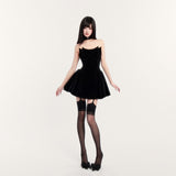 Party Dark Tube Dress Tutu Skirt