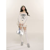 フィットワンショルダーレースクロップトップ