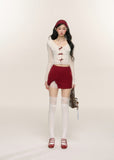 Lace Trim Slim Fit T-Shirt and skirt