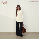 重ね着風ガールズ春Tシャツ