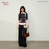 Early Spring Campus Lovers Knitted Sweater Bottoming Shirt