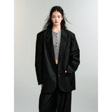 オールドマネーショルダーパッドスーツセット